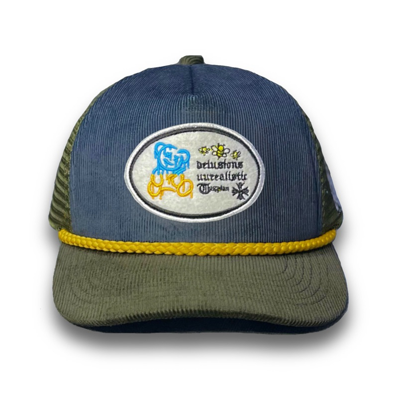 Topi Trucker Corduroy Beer Navy Army Thisplan