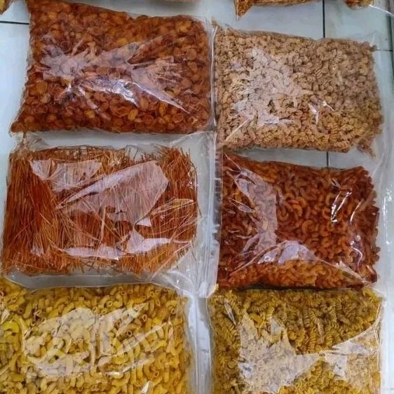 

makaroni pedas daun jeruk, makaroni ori,makaroni jagung manis