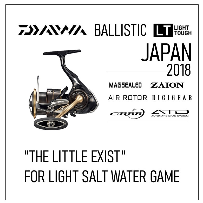 Daiwa Ballistic LT 4000D-CXH Japan Model 2019