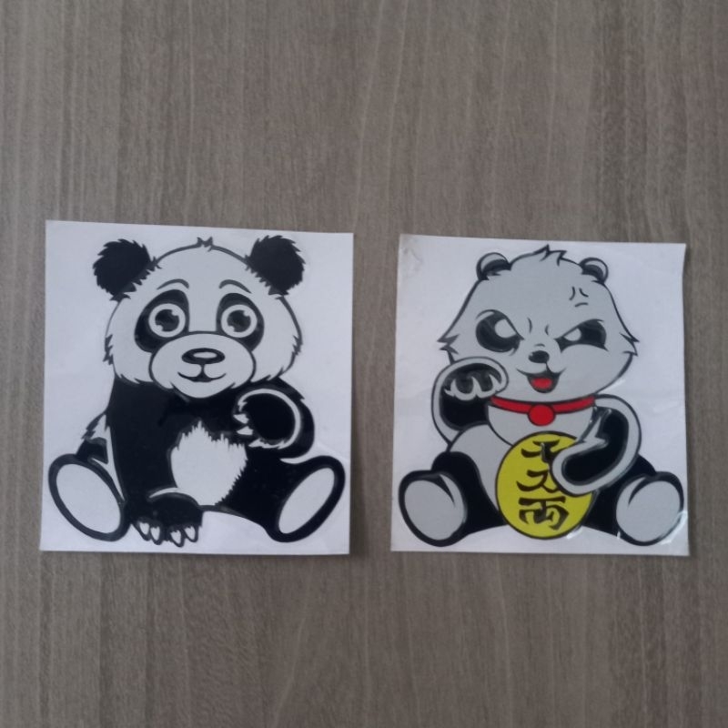 

STIKER CUTTING BERUANG PANDA UKURAN KECIL