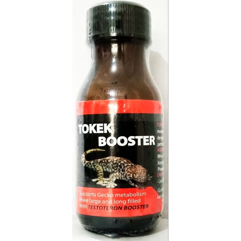 TOKEK BOOSTER - Vitamin Dan Suplemen Pertumbuhan dan Pembesaran Tokek Gecko