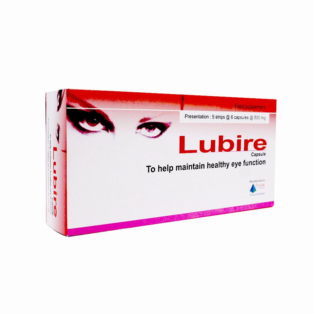Lubire Box 30's Kapsul Pyridam - Suplemen Kesehatan Mata / Vitamin Mata