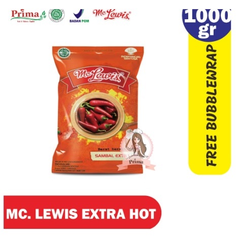 

mc lewis chili extra hot 1kg (a007)