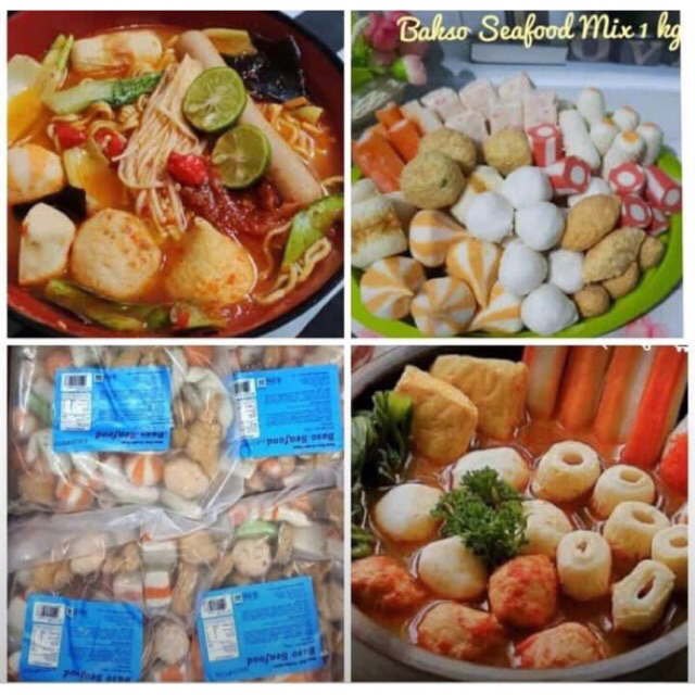 

Bakso Mix Seafood 1kg