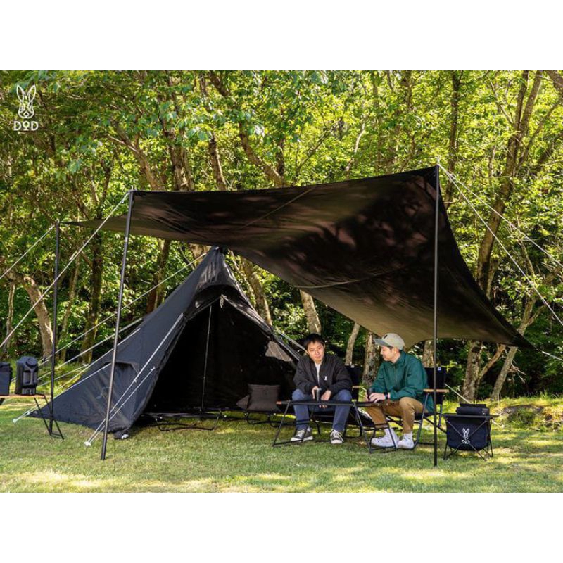 flysheet hitam 4,5x6mtr