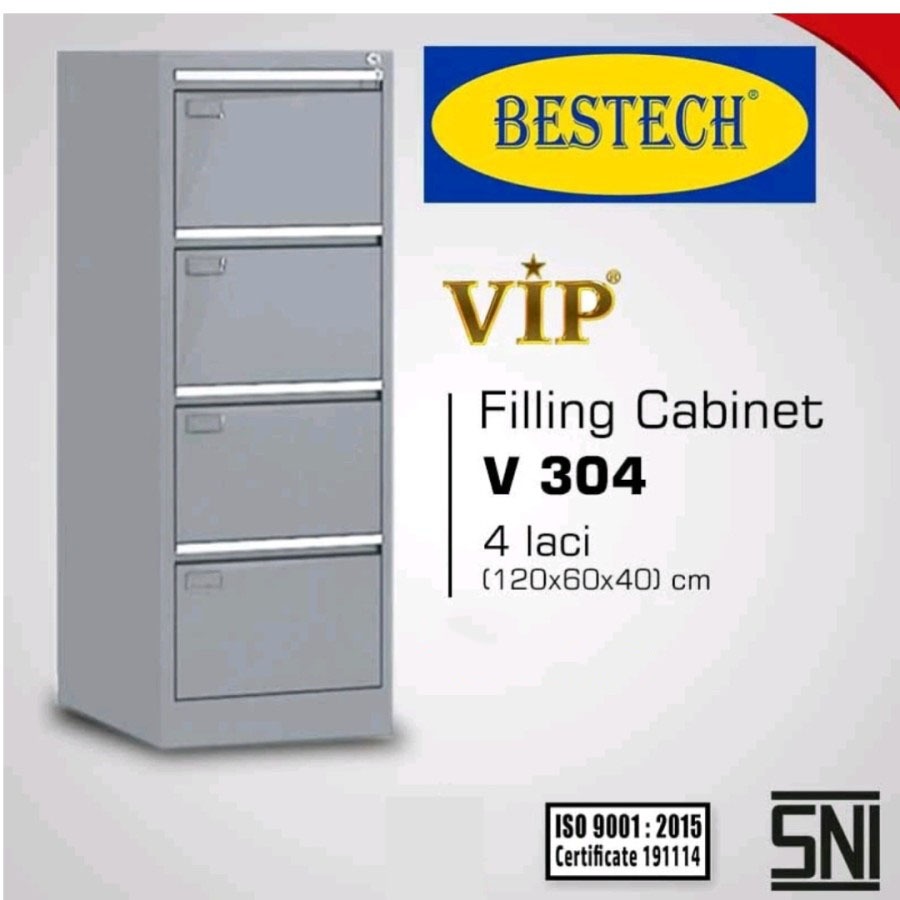Lemari Arsip Filling Kabinet / cabinet 4 laci vip