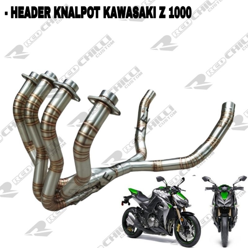 Header Knalpot Kawasaki Z 1000 - Leher Knalpot Kawasaki Z 1000