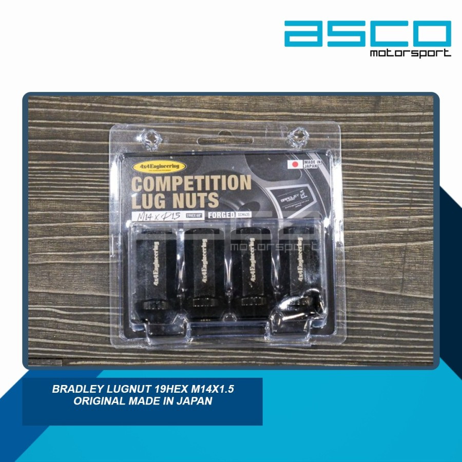 Bradley Lugnut 19Hex M14x1.5 Original Made In Japan