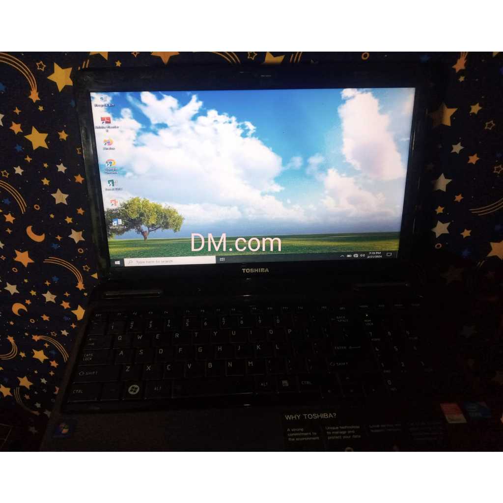 LAPTOP TOSHIBA SPOTLITE L640 CORE I5