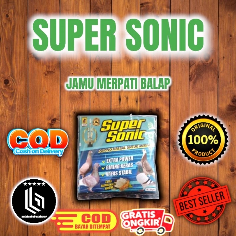 JAMU MERPATI BALAP PIL SUPER SONIC GIRING KERAS