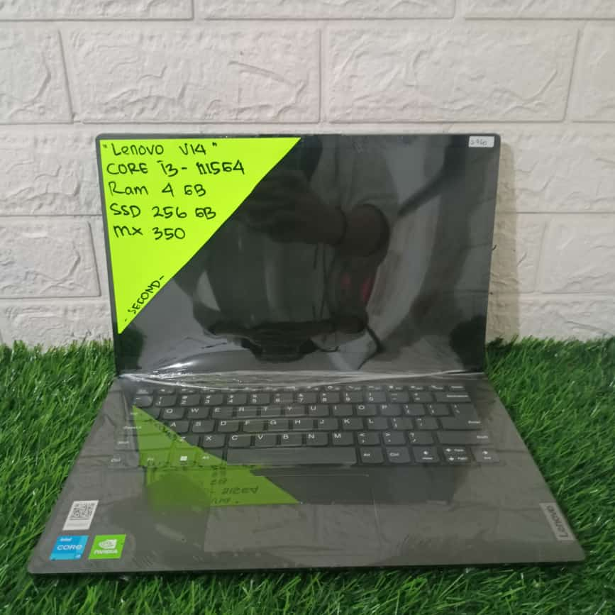 LAPTOP MURAH LENOVO V14 CORE I3-1115G4 RAM 4GB SSD 256GB NVIDIA MX 350 14INCH