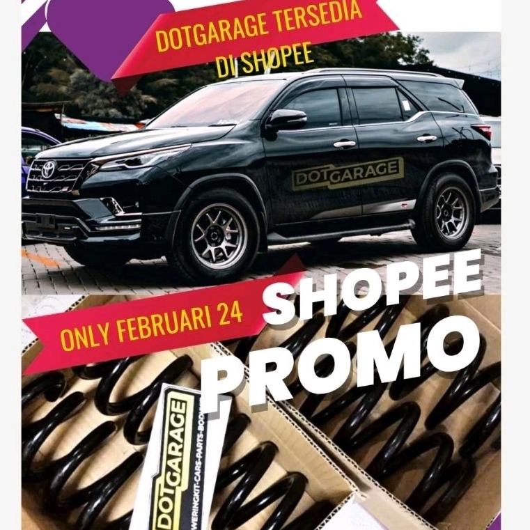 Per Loweringkit Custom Ceper Empuk Medium Fortuner VRZ GD/ VNT KD (not tein eibach)