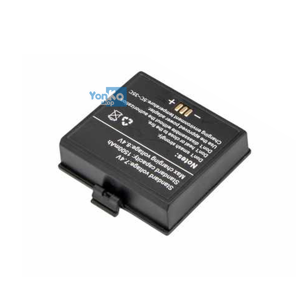 Baterai Printer Thermal 1500 mAh 7.4V Max Charging Voltage 8.4V rechargeable li-ion for EPPOS EP5813