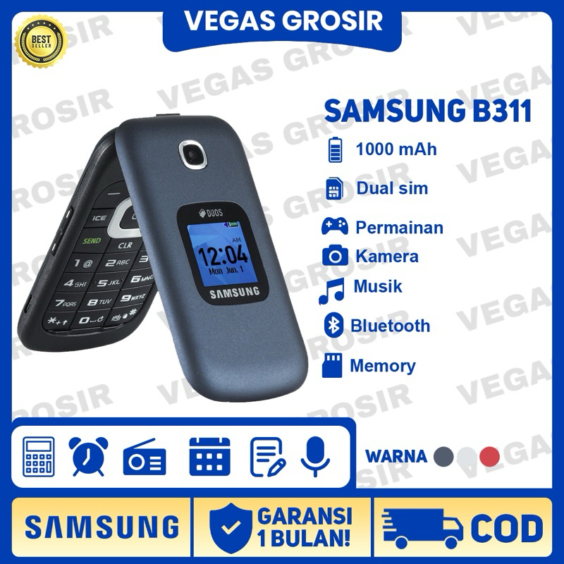 Handphone Samsung B311V Dual Sim NEW