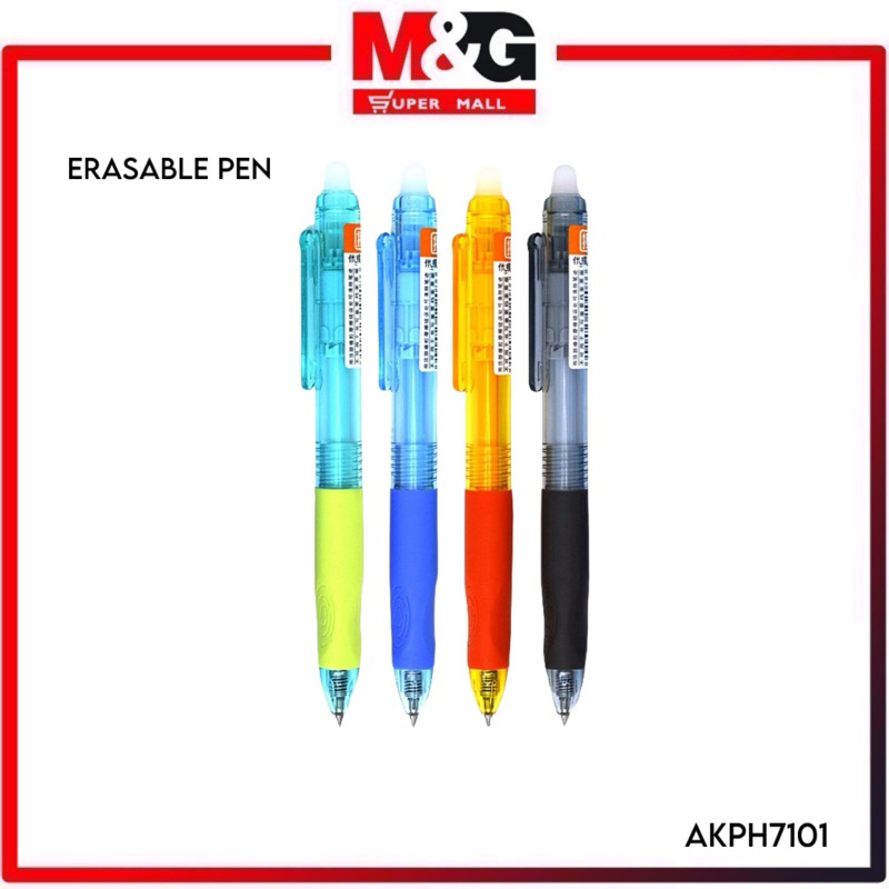 

M&G Pulpen Gel Bisa Dihapus / Pulpen Gel / Pena ergonomis 0.5mm AKPH7101