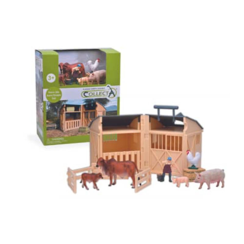 Collecta Playset Animal Barn 84150