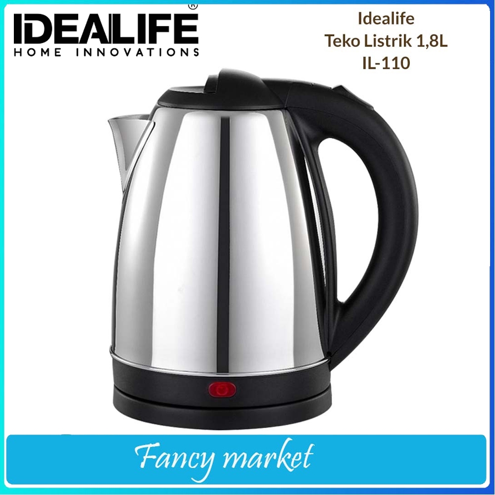 IDEALIFE IL-110 Teko Listrik/Kettle Listrik/Ceret Listrik 1,8 Liter