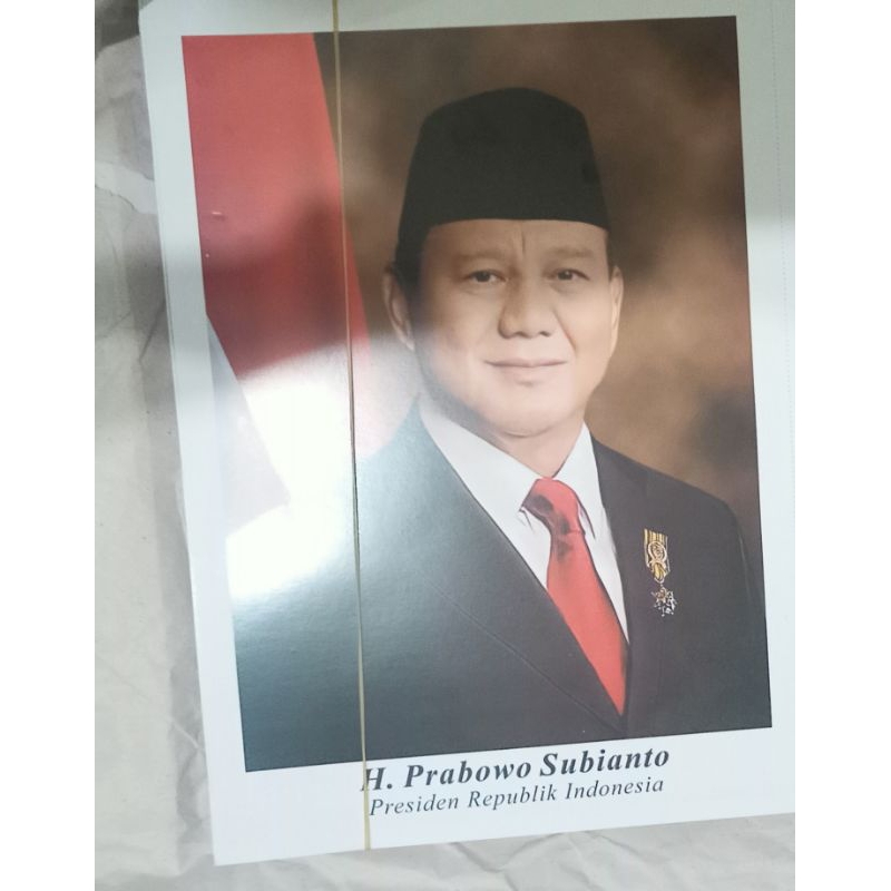 poster / gambar presiden / wakil presiden