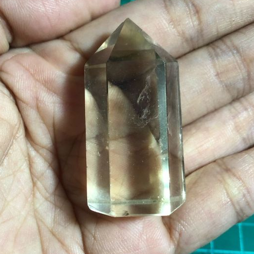 Crystal Citrine tower natural