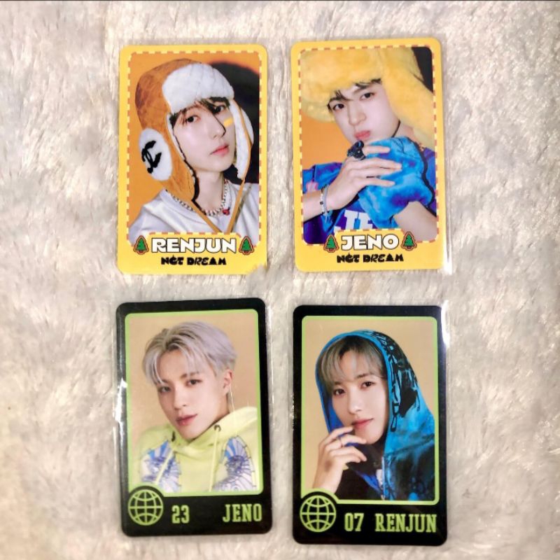 Jeno renjun tc trading card nct nation candy