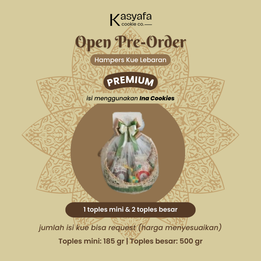 

Hampers Kue Lebaran murah (ISI 3) | Paket kue lebaran murah | Hampers cookies lebaran murah | hampers cookies murah | hampers kukis murah
