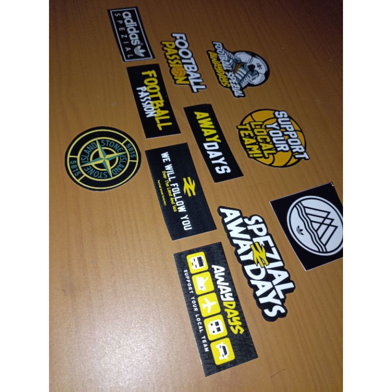 stiker pack awaydays casual hooligan