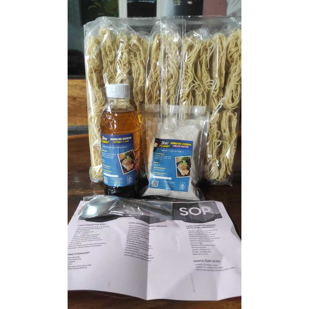 

Paket Penasaran Usaha Mie Kekinian Mie Level Isi 8 Porsi Untuk Ide Jualan Dirumah Jualan Kuliner Online