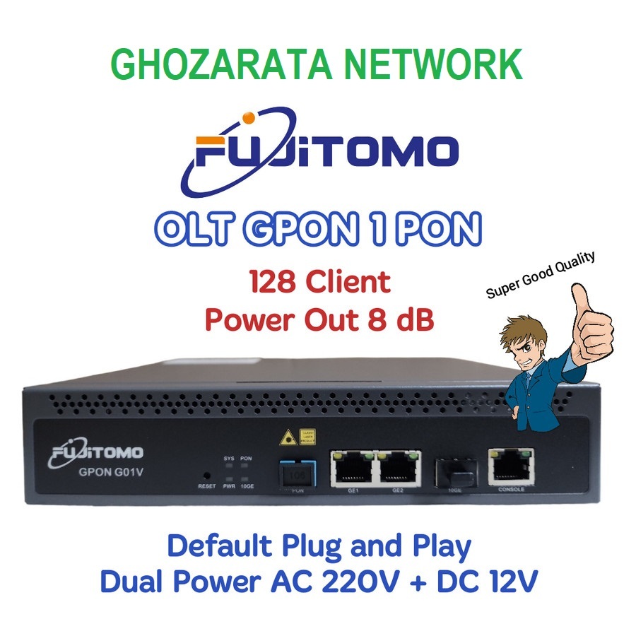 OLT GPON 1 PON FUJITOMO