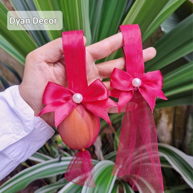 Tempat Telur Aqiqah / Souvenir Aqiqah /Bunga telur