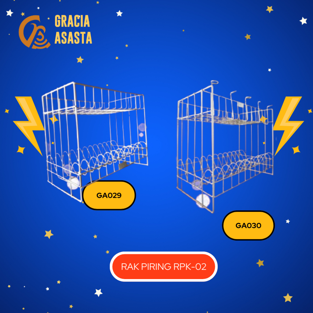 Rak Piring / Rak Piring Kicil /Rak Piring Rpk-02