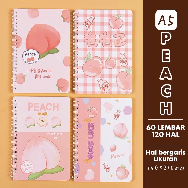 

Buku Tulis A5 Notebook Mini Alat Tulis Karakter