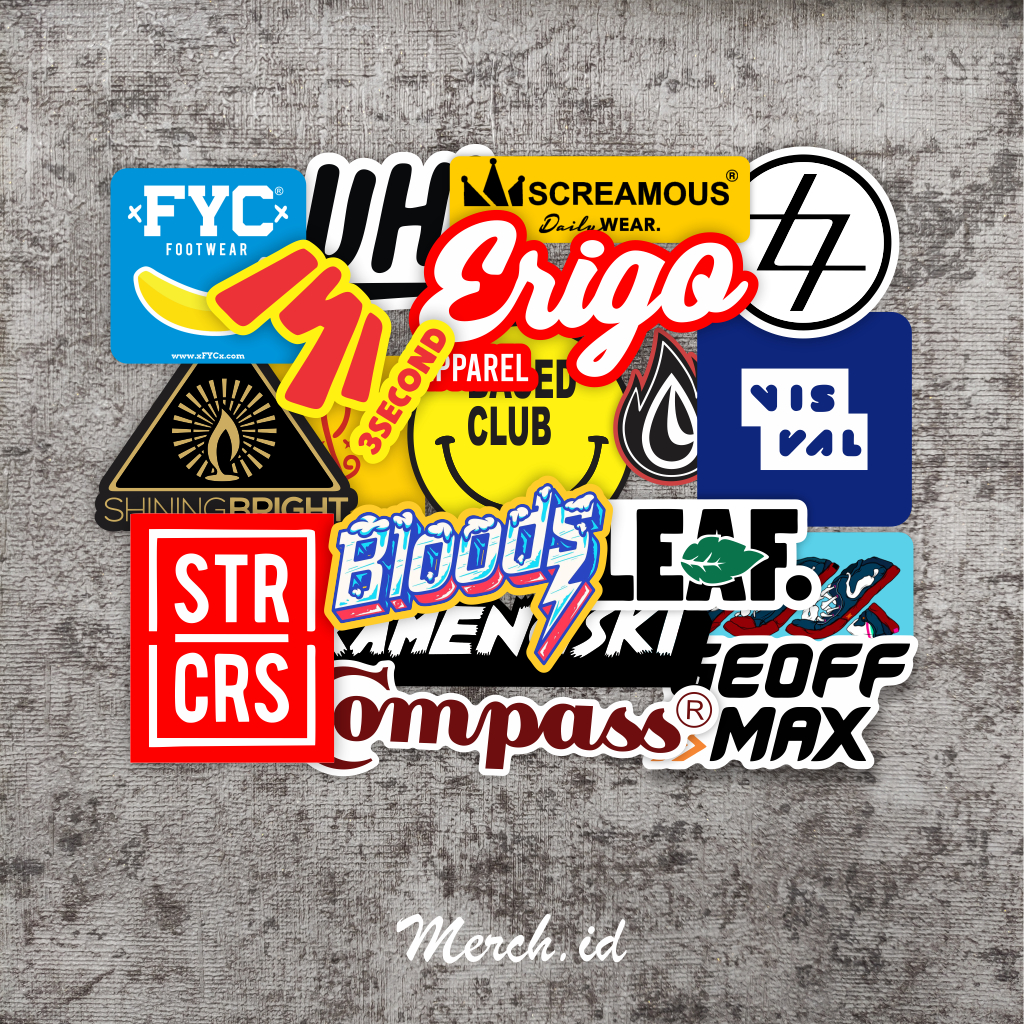 stiker distro stiker Jackloth stiker brand lokal