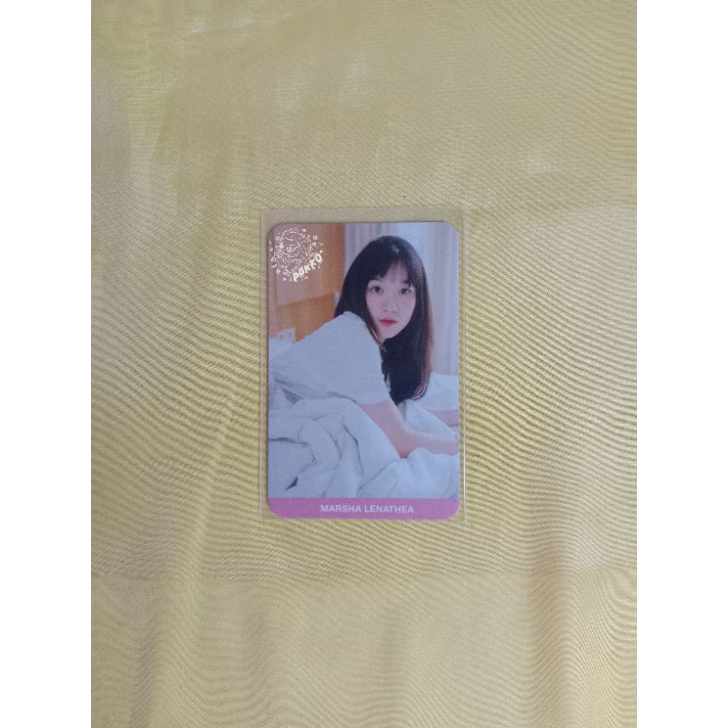 Photocard Marsha JKT48 Morning Call