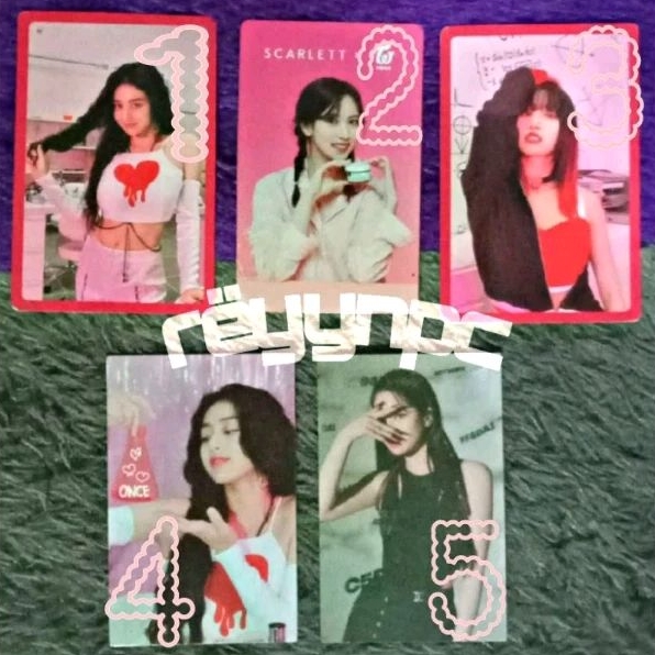 [OFFICIAL] Twice Photocard