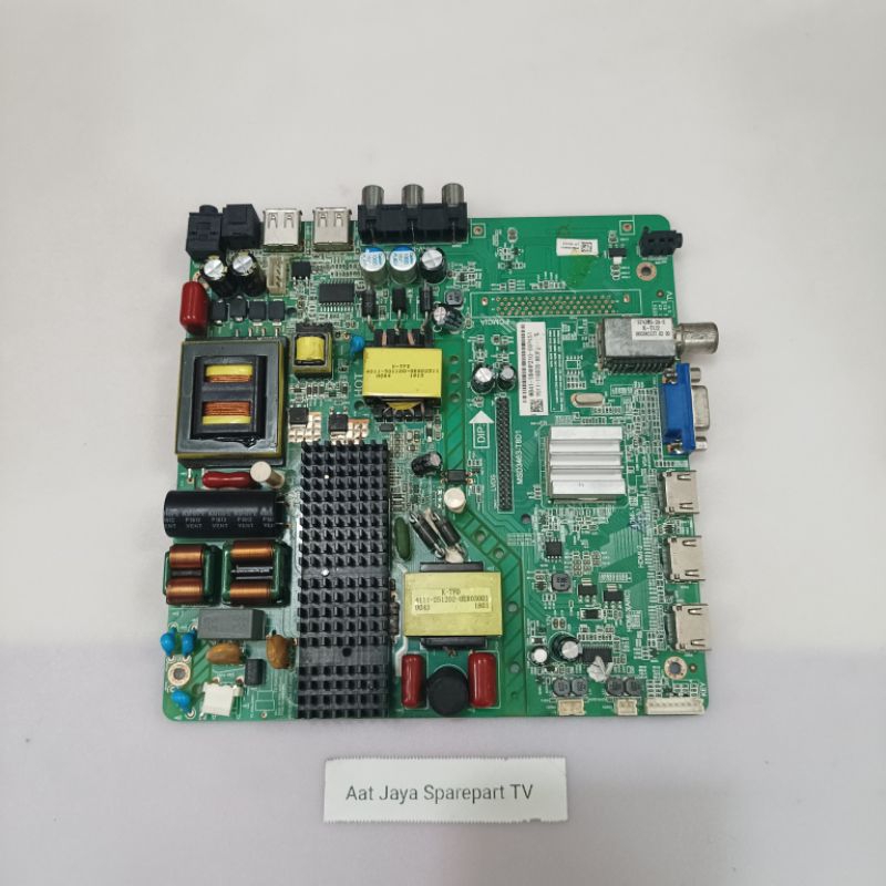 MB - MAINBOARD - MOBO - MOTHERBOARD TV LED PHILIPS 50PFT4002S MESIN TV LED