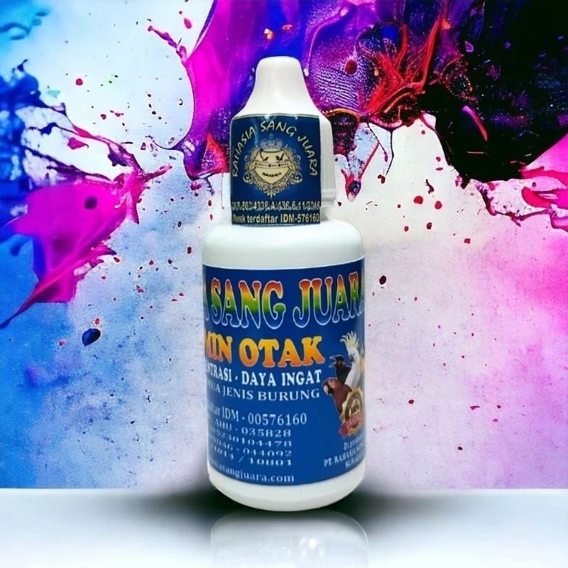 VITAMIN OTAK PENAMBAH DAYA INGAT UNTUK SEGALA JENIS BURUNG 30ml