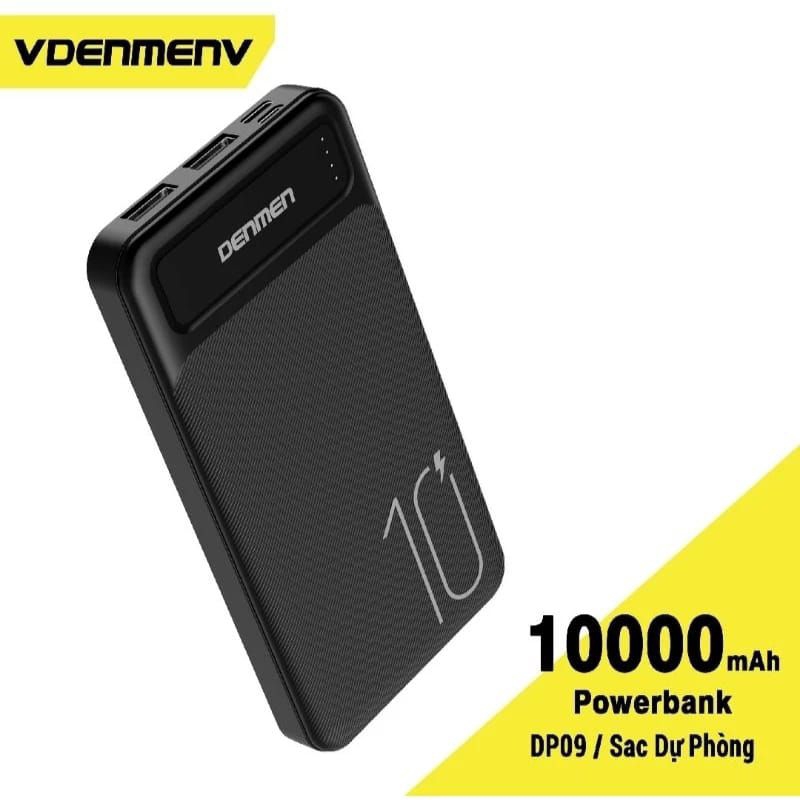 VDENMENV DP09 Powerbank 10000mAh Dual Port