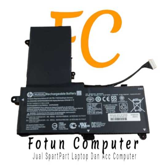 Baterai Laptop HP Pavilion X360 11-AB002NIA AB030TU TPN-C128 NU03XL
