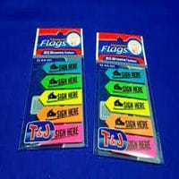 

sticker sign here tj44