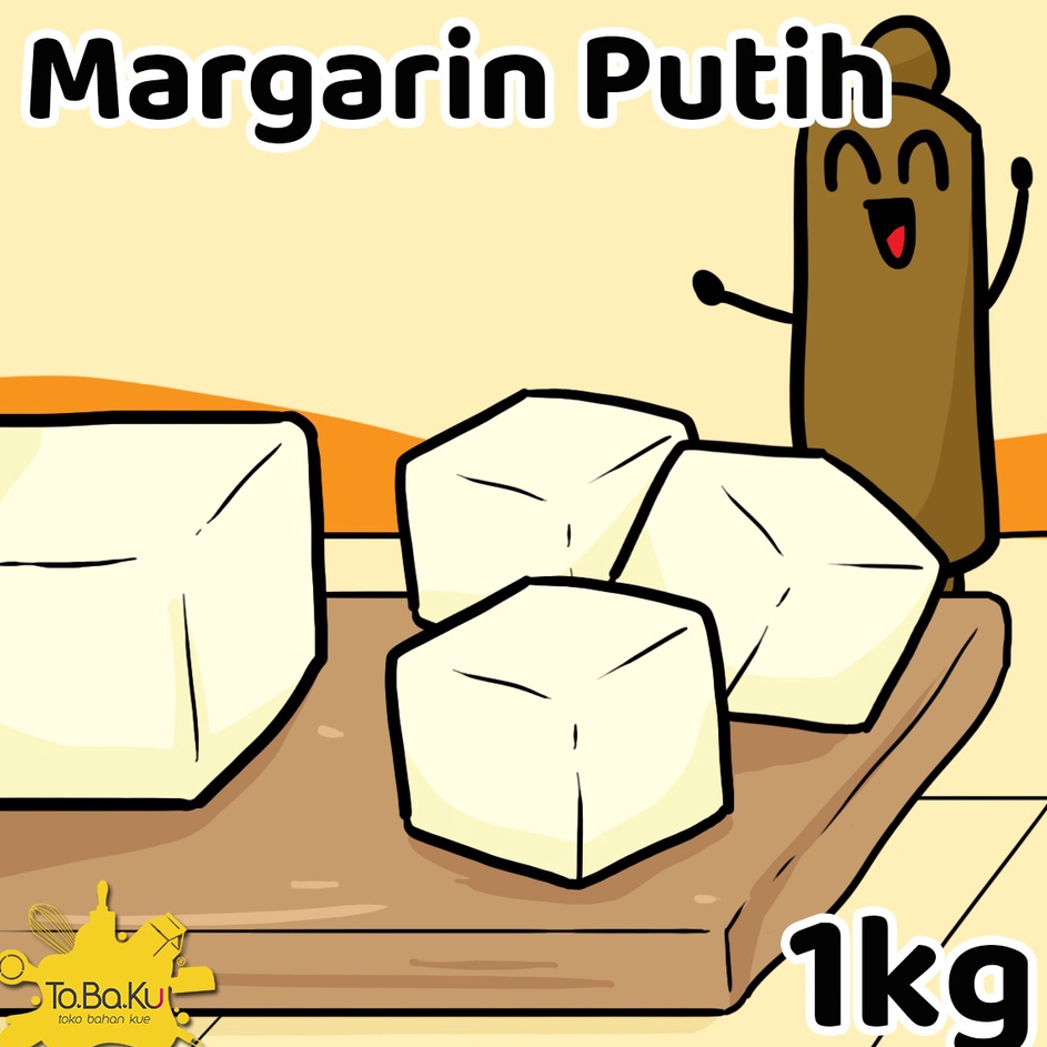 

ejTerkini Margarine Putih 1kg Kemasan Repack S33