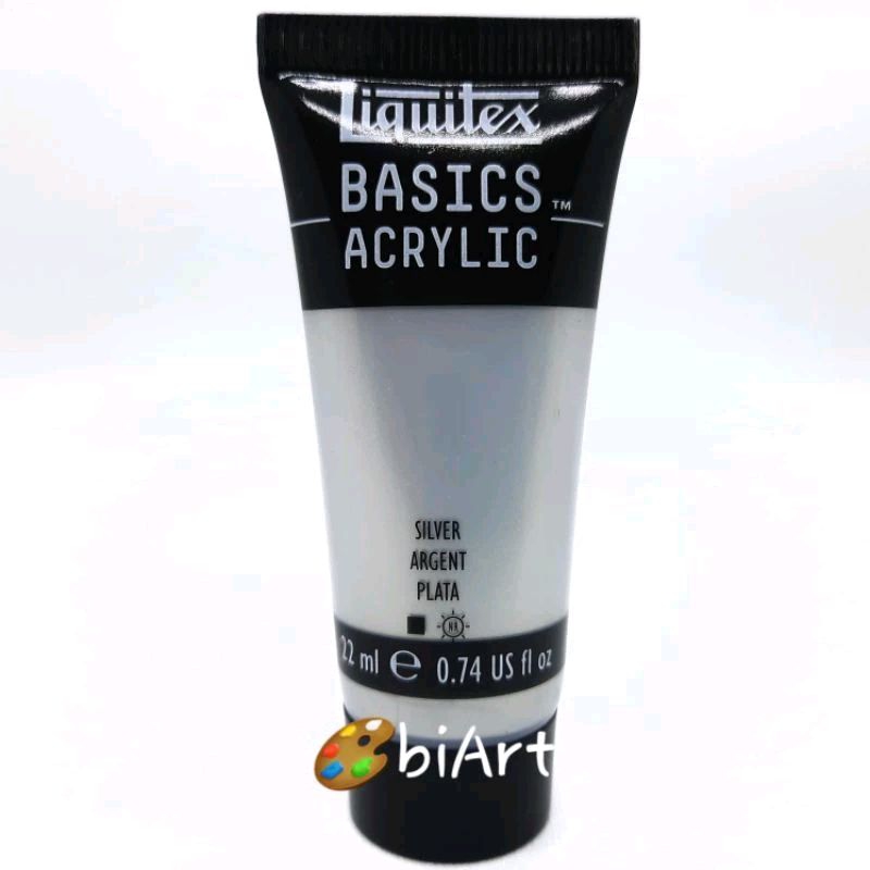 

Liquitex Basics Acrylic Colour 22 ml Silver