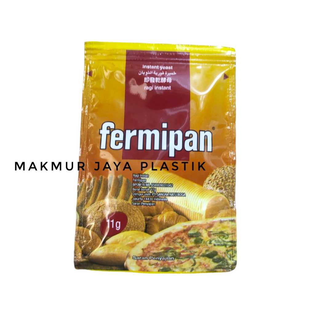 

Fermipan ragi instan kemasan sachet 11 gr