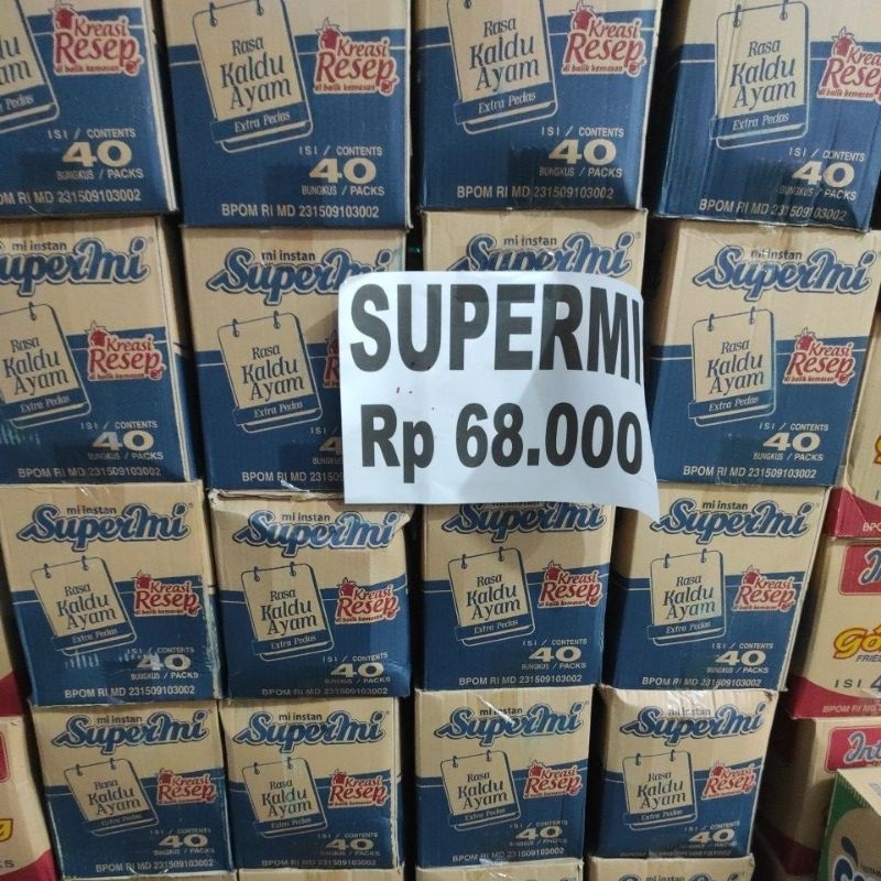 

SUPERMI RASA KALDU AYAM 1KTN