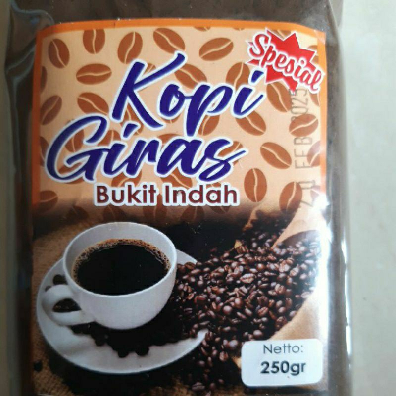 

Special Kopi Giras Bukit Indah 250gr.