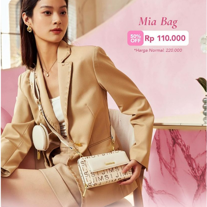 [FREE POUCH] MIA MINI SLING BAG JIMS HONEY TAS PONSEL SELEMPANG BAHU WANITA