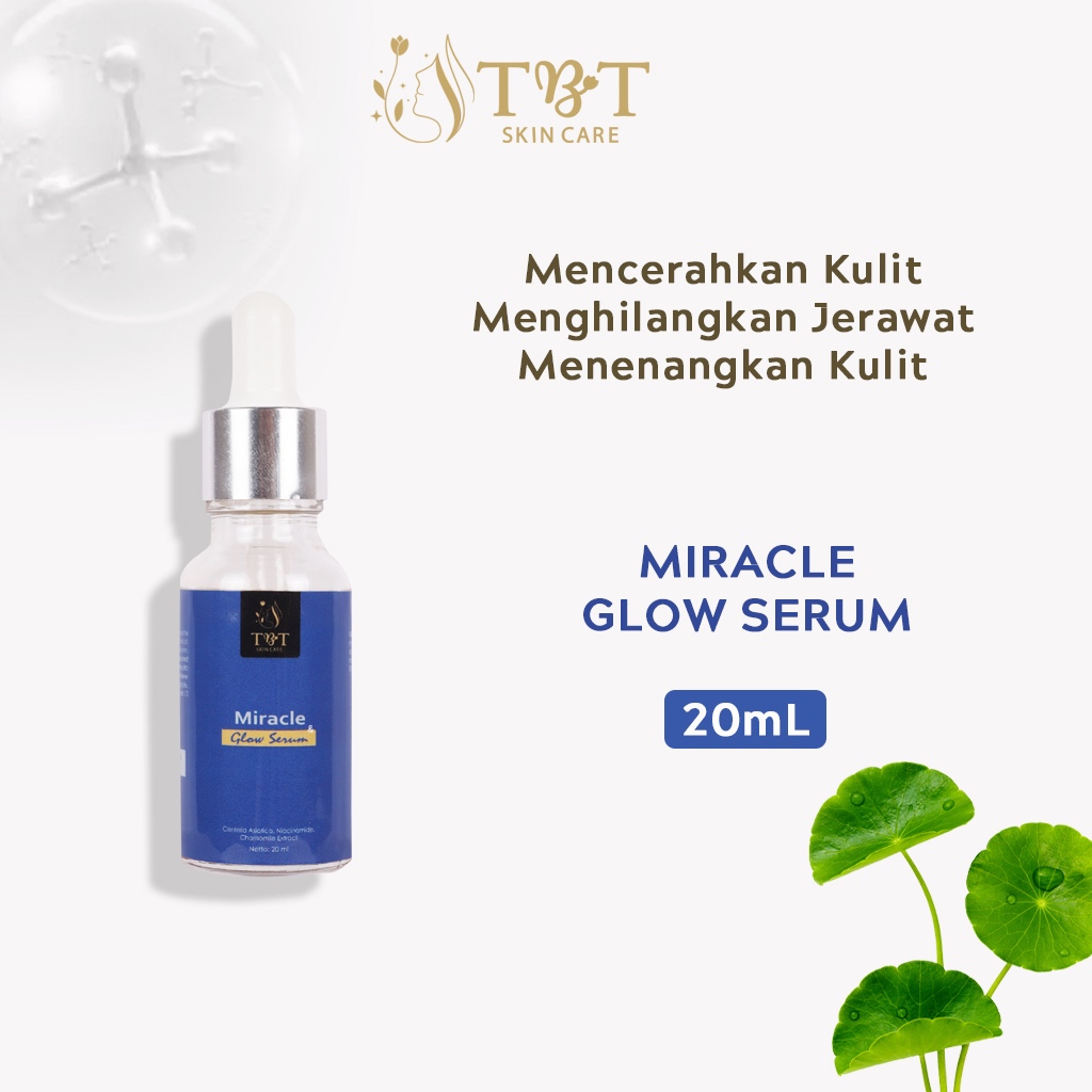 TBT SKIN CARE Brightening Glow Centella Serum - Menghilangkan Jerawat, Bruntusan & Flek