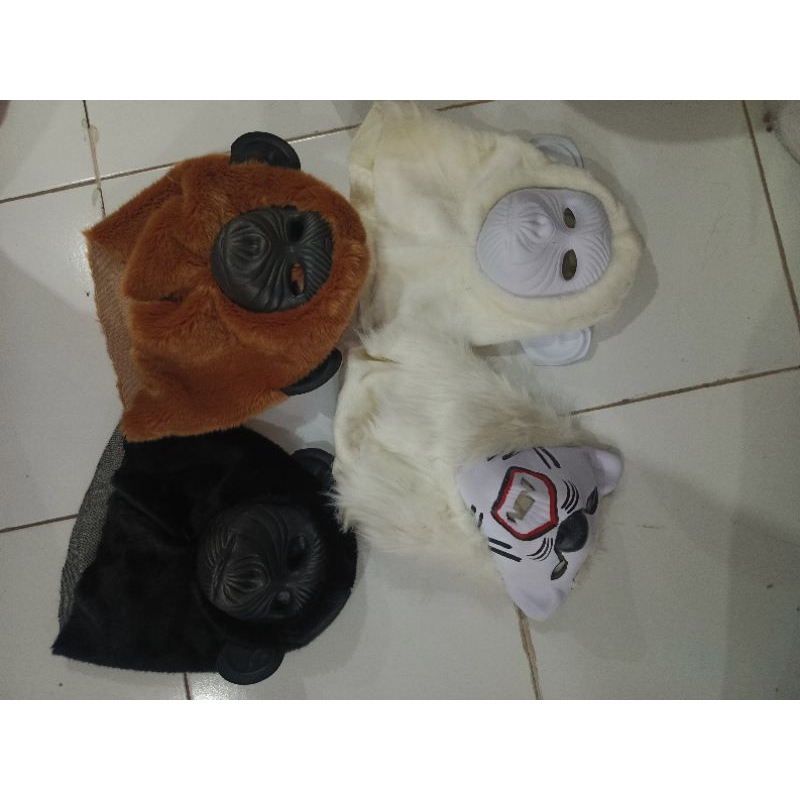 TOPENG KERA MONYET MACAN HARIMAU