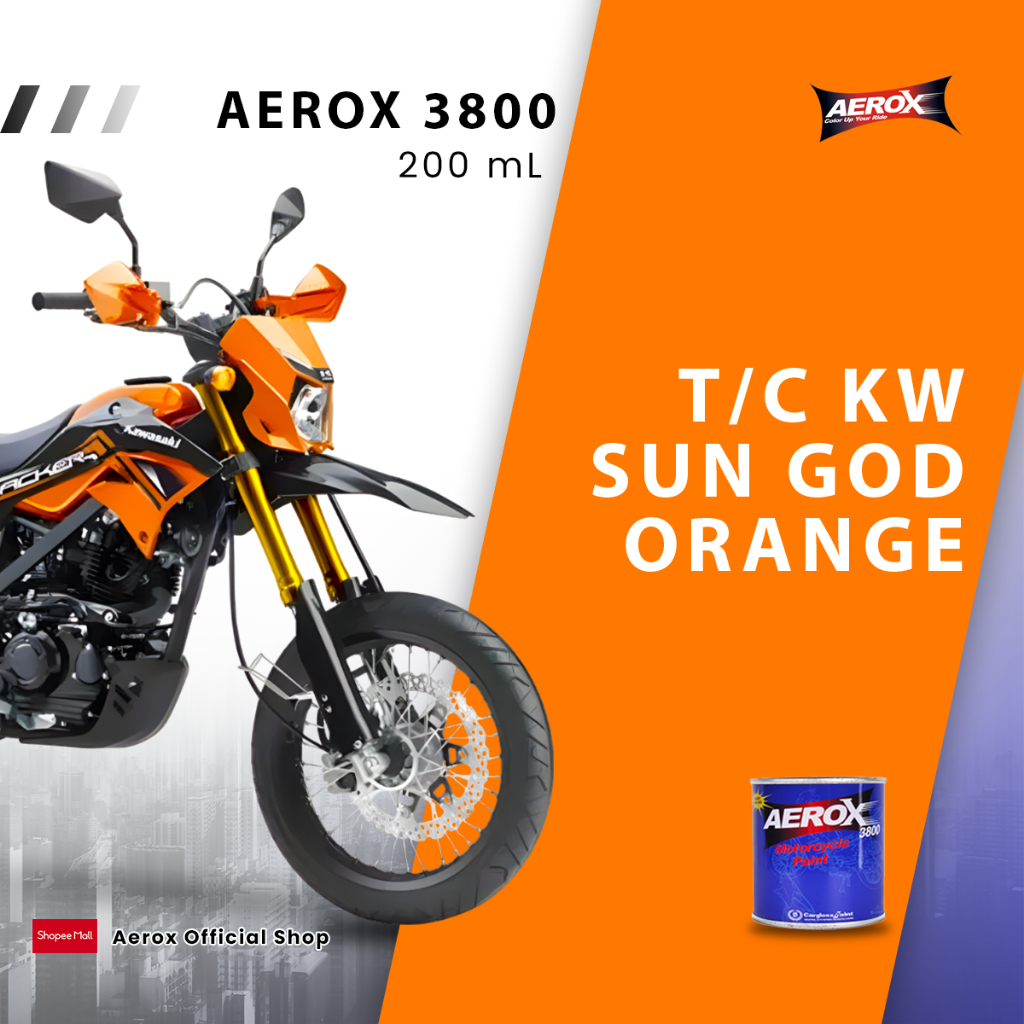 Aerox 3800 T/C Cat Kawasaki Original - Sun God Orange