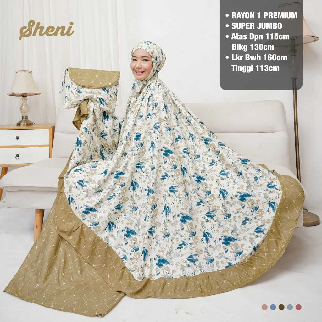 (READY) Mukena Rayon Jumbo Terbaru Traveling Bahan Adem Murah / Mukenah Travell / Mukenah Murah