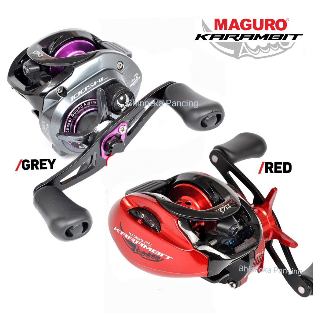 Reel BC Maguro KARAMBIT 100SHL | Baitcasting Reel | Reel Maguro Carambit | Alat Pancing Unggulan